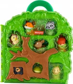 Zabawki interaktywne dla dzieci - Fisher-Price Little People Przenośny piórnik Przyjaciele z lasu Zestaw - miniaturka - grafika 1