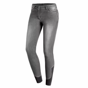 Schockemohle Bryczesy damskie LYRA Jeans - graphite - Bryczesy - miniaturka - grafika 1