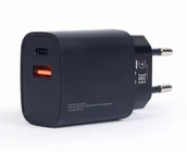 Ładowarki do telefonów - Ładowarka PowerDelivery USB-C 18W czarna - miniaturka - grafika 1