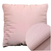 Poszewki na poduszki - Poszewka Bawełna 50 x 50 Jednolita Ola Brudny Róż - miniaturka - grafika 1