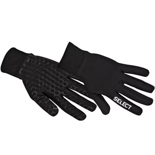 Rękawiczki Select Player Gloves Iii Czarne - Rękawiczki rowerowe - miniaturka - grafika 1