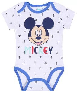 Szare body niemowlęce Myszka Mickey DISNEY 18 m 86 cm - Body dla niemowląt - miniaturka - grafika 1