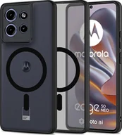 Etui i futerały do telefonów - Tech-Protect Magmat MagSafe Motorola Edge 50 Neo czarny matowy - miniaturka - grafika 1