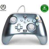 Kontrolery do Xbox - POWERA Xbox One Enhanced Metallic Ice (1516986-01) - miniaturka - grafika 1