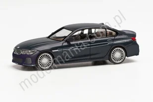 BMW Alpina B3 Limuzyna, czarna Herpa 430890 - Kolekcjonerskie modele pojazdów - miniaturka - grafika 1