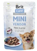 Mokra karma dla psów - Brit Care Mini Venison fillets in gravy 85g 42202-uniw - miniaturka - grafika 1