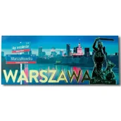 Magnesy - PAN DRAGON Magnes I love Poland Warszawa ILP-MAG-C-WAR-06 - miniaturka - grafika 1