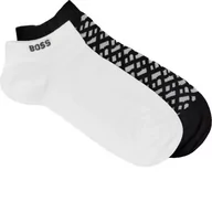 Skarpetki męskie - BOSS BLACK Skarpety/stopki 2-pack - miniaturka - grafika 1