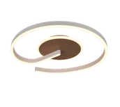 Lampy sufitowe - CALLE R63631165 lampa sufitowa kawowa spirala LED 21W CCT 3stepDim - miniaturka - grafika 1