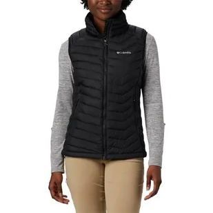 Kurtka uniwersalna damska Columbia Powder Lite Vest-black - Kurtki damskie - miniaturka - grafika 1