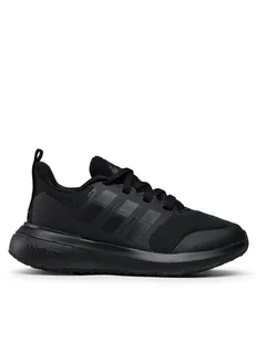 adidas Sneakersy Fortarun 2.0 Cloudfoam Sport Running Lace Shoes HP5431 Czarny - Buty dla dziewczynek - miniaturka - grafika 1