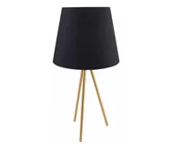 Lampy stojące - Lampa stołowa ELENA 1xE27/20W/230V czarna - miniaturka - grafika 1