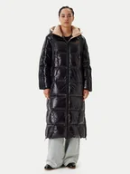 Kurtki damskie - ViCOLO Kurtka puchowa TS0025 Czarny Regular Fit - miniaturka - grafika 1