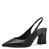 Czółenka - Tamaris Damskie czółenka 1-29633-44, czarne skóry, 36 EU, czarna skóra, 36 EU - miniaturka - grafika 1