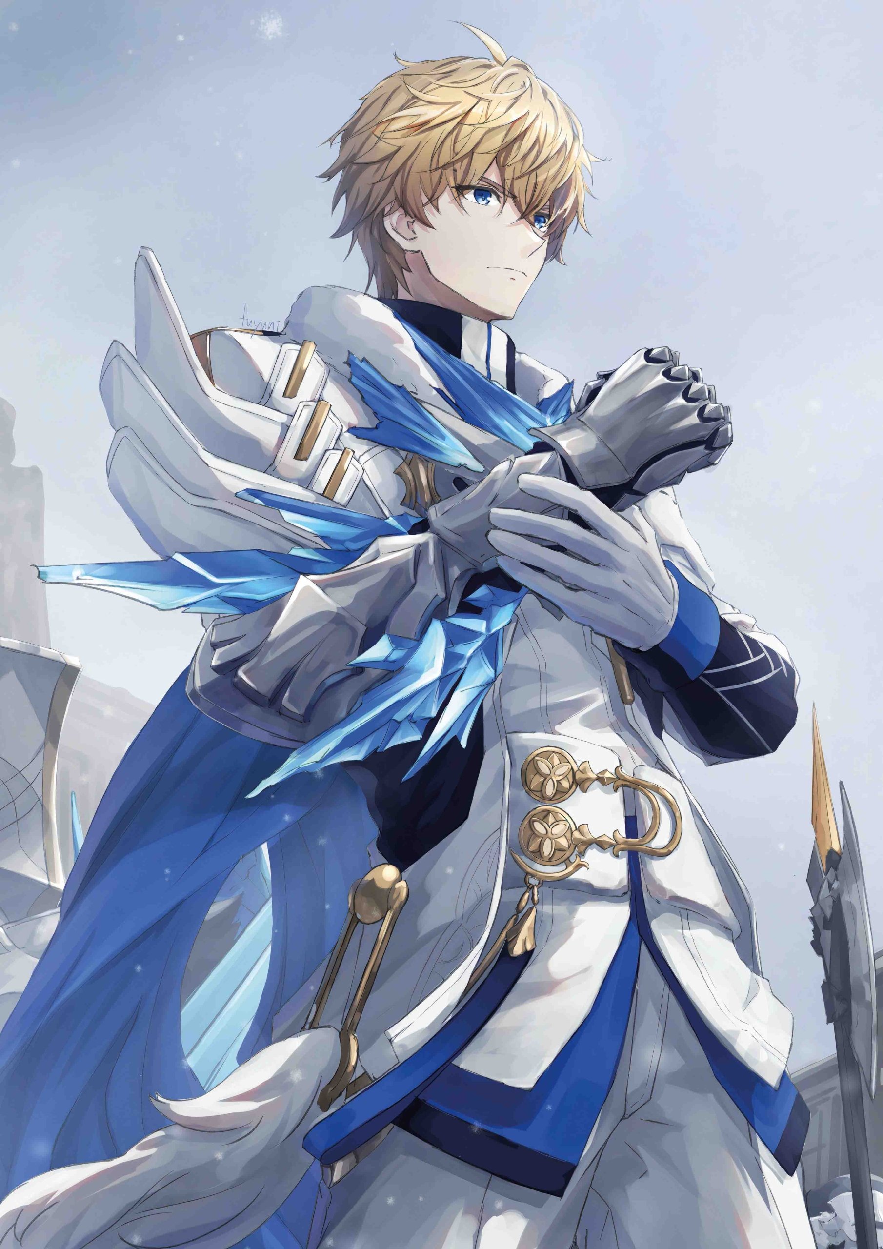 Plakat A3 Honkai Star Rail Hsr Anime Gra Gepard Landau