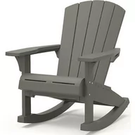 Fotele i krzesła ogrodowe - Fotel bujany KETER Adirondack 17211446 Szary | Bezpłatny transport - miniaturka - grafika 1