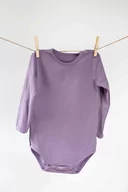 Body dla niemowląt - Dziewczęce body, długi rękaw, fioletowe/Miracle - miniaturka - grafika 1