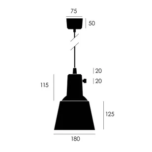 lampa wisząca midgard K831, naturalne aluminium - Lampy sufitowe - miniaturka - grafika 4