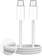 Kable USB - Kabel Puro Fabrik 4 60W w oplocie USB-C - USB-C 2m - biały - miniaturka - grafika 1