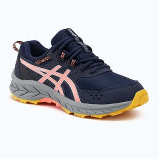 Buty do biegania dziecięce ASICS Gel-Venture 9 GS blue expanse/sun coral - Sport OUTLET - miniaturka - grafika 1