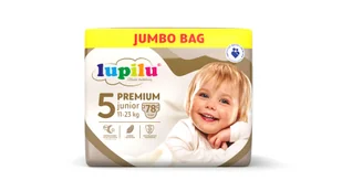 LUPILU Pieluchy PREMIUM 5 Junior (11-23 kg), 78 sztuk - Pieluchy - miniaturka - grafika 1