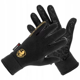 Rękawiczki jeździeckie - Rękawiczki EQ.QUEEN Winter Traill czarne, rozmiar: XL - grafika 1