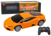 Zabawki zdalnie sterowane - Auto R/C Lamborghini Huracan 1:24 Rastar Pomarańczowy - miniaturka - grafika 1