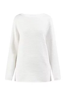 Swetry damskie - aleva Damski sweter z dzianiny z długim rękawem 15624681-AL04, wełniany biały, XL/XXL, biały (wollweiss), XL-XXL - grafika 1