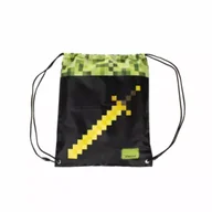 Worki na buty - Starpak Worek na ramię Pixel Green - miniaturka - grafika 1