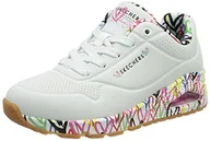Trampki damskie - Skechers Trampki damskie biały - 36 155506/WHT-36 - miniaturka - grafika 1