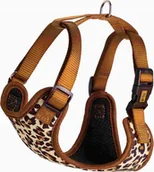 Szelki dla psów - Dingo DINGO SZELKI BEZUCISKOWE S 1,5cm/30-38cm LEOPARD - miniaturka - grafika 1