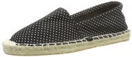 Espadryle damskie - PIECES HAISHA ESPADRILLOS DOTS BLACK, damskie espadryle, czarny - czarny Black - 39 eu - miniaturka - grafika 1