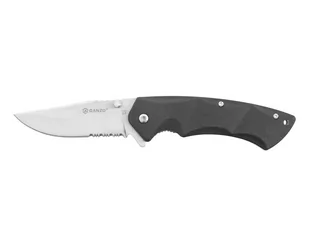 Ganzo GANZO nóż g617 uchwytem kolor: czarny  długość ostrza: 8 cm  Rodzaj zapięcia: Liner Lock  stal ostrza: 440 A G617 - Akcesoria turystyczne - miniaturka - grafika 1