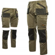 Odzież robocza - SPODNIE spodenki robocze męskie ODPINANE NOGAWKI bhp ochronne WYGODNE r.110 - miniaturka - grafika 1