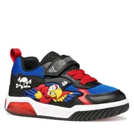 Buty dla chłopców - Sneakersy Geox J Inek Boy J659CA 01454 C0833 S Niebieski - miniaturka - grafika 1