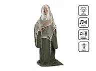 Halloween - Dekoracja stojąca Straszna wiedźma - 153 cm - 1 szt. - miniaturka - grafika 1