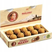 Bombonierki i czekoladki - Pralinki nugatowo miodowe Marlenka 235 g kulki czeskie pyszne oryginalne - miniaturka - grafika 1