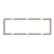Klawisze i ramki - Złota metaliczna potrójna ramka wypełniająca 8DRW-3 DECO KARLIK - miniaturka - grafika 1