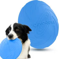 Zabawki dla psów - Dysk Do Rzucania Aportowania Frisbee Latający Talerz Gryzak Zabawka Dla Psa - miniaturka - grafika 1