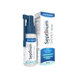 Septinum silver spray 30 ml - Przeziębienie i grypa - miniaturka - grafika 1