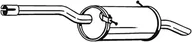 Tłumiki - BOSAL Tłumik końcowy 135-103 - miniaturka - grafika 1