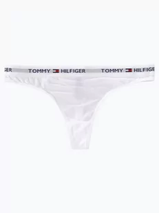 Tommy Hilfiger - Stringi damskie, biały - Majtki damskie - miniaturka - grafika 1