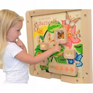 Tablice dla dzieci - Masterkidz Cykl Życia Motylka Tablica Edukacyjna Masterkidz ME12883 - miniaturka - grafika 1