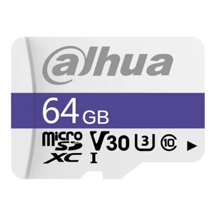 Karta pamięci dahua c100 microsdxc 64gb + adapter - Karty pamięci - miniaturka - grafika 1