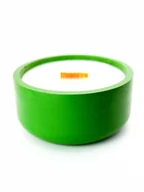 Świece - Świeca sojowa zapachowa czarny bez i mech - zielone naczynie z gipsu, handmade, prezent, dekoracja - miniaturka - grafika 1