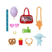 Domki dla lalek - Barbie, komplet akcesoriów, GHX35 - miniaturka - grafika 1