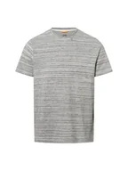 Koszulki męskie - Camel Active Koszulka męska Mężczyźni szary marmurkowy, M - miniaturka - grafika 1