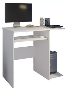 Biurko Komputerowe 76Cm Stolik Laptop Białe Pl N-5 - Biurka - miniaturka - grafika 1