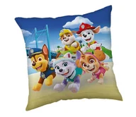 Kołdry i poduszki dla dzieci - Poduszka dziecięca 40x40 Paw Patrol brygada niebieska - miniaturka - grafika 1