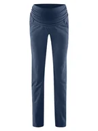 Spodnie damskie - Damskie ciążowe spodnie materiałowe niebieskie Bellybutton Maternity, r.36 - miniaturka - grafika 1